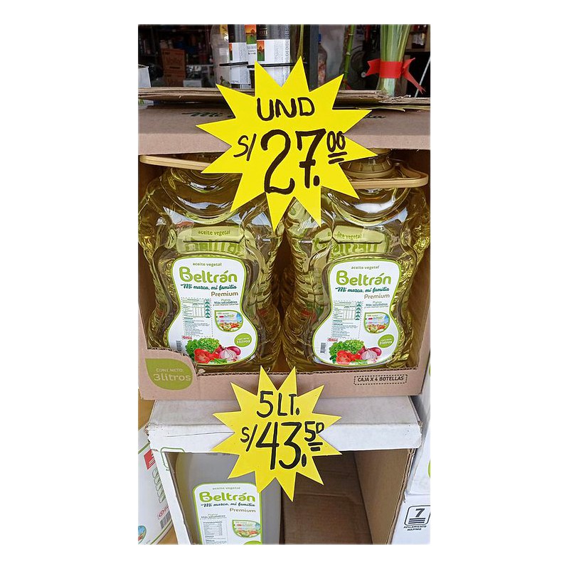ACEITE BELTRAN DE 3L X UND 