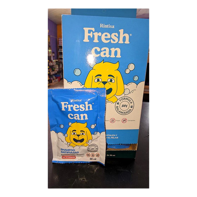 SHAMPOO ANTIPULGAS FRESH CAN  SACHET 30 ML 