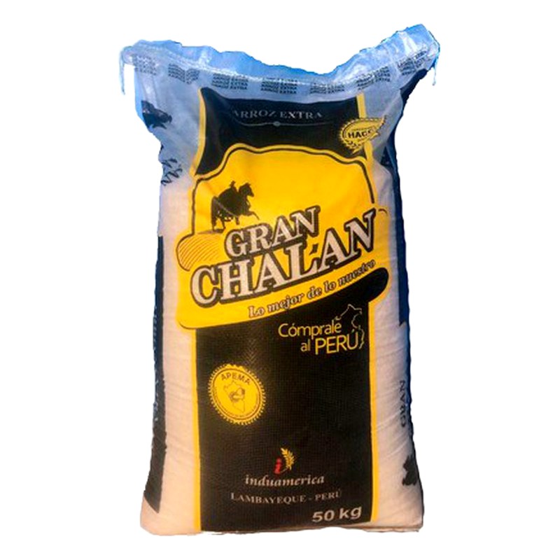ARROZ GRAN CHALAN SACO DE 49 KG 