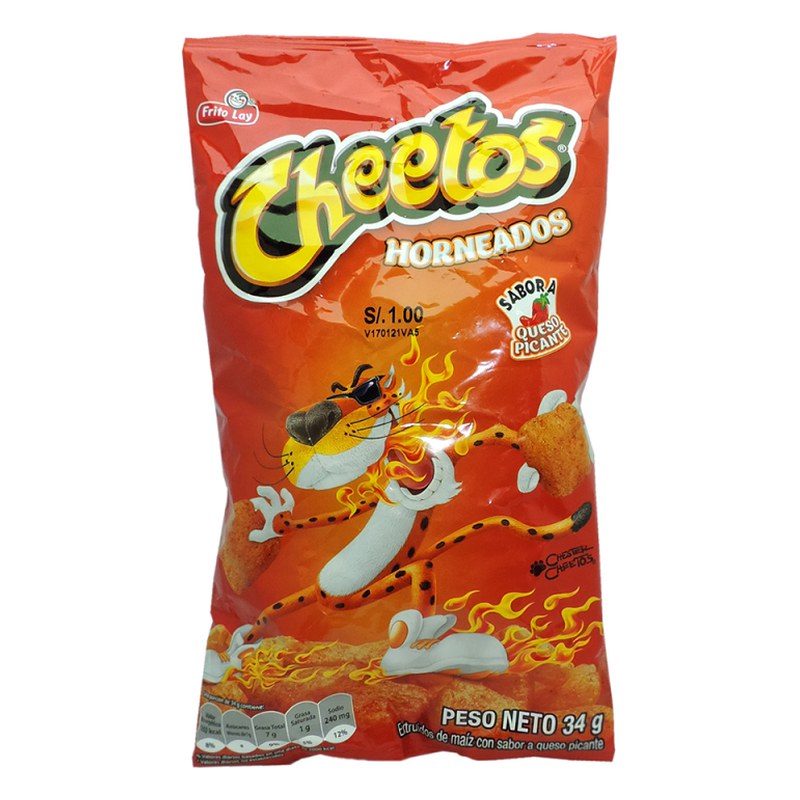 CHEETOS HORNEADOS PICANTE 34G 