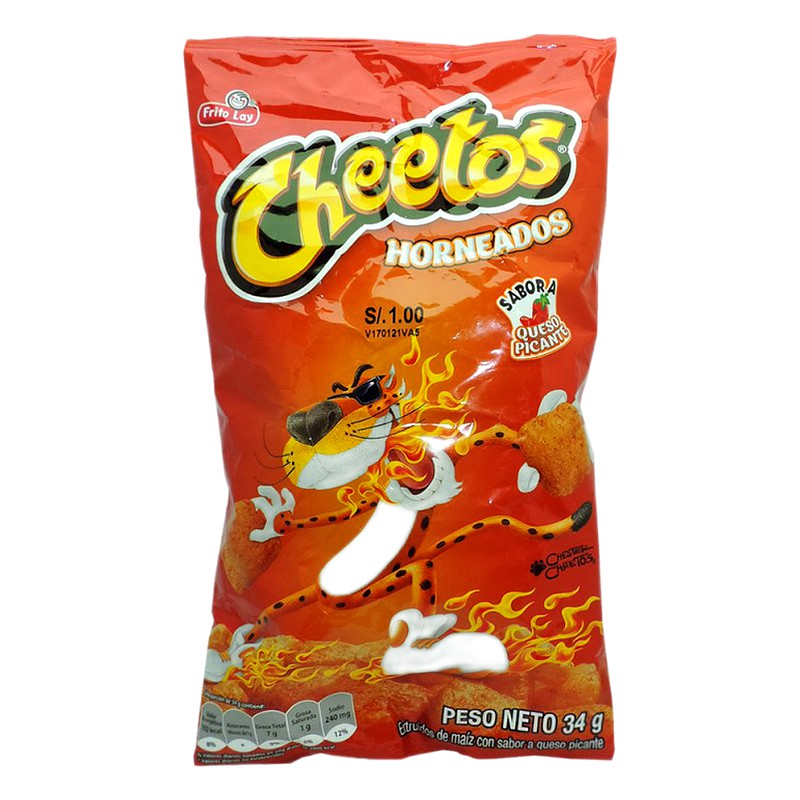 CHEETOS HORNEADOS PICANTE 34G 