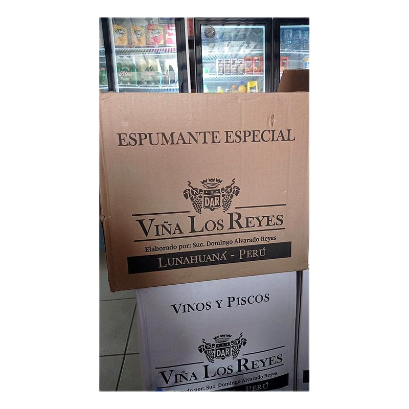 CHAMPAN VIÑA LOS REYES 750ML  X CAJA (12 UND)