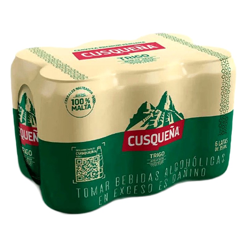 CUSQUEÑA TRIGO LATA 355ML SIX PACK