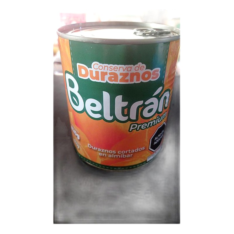 CONSERVA DE DURAZNO BELTRAN 820G 