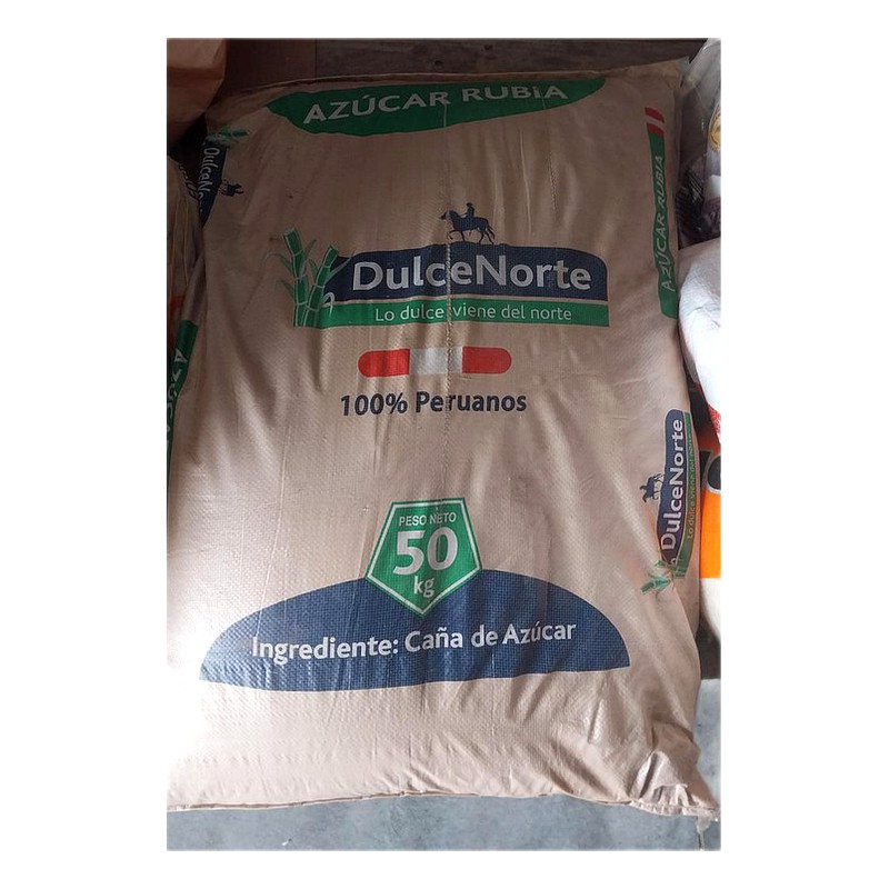 AZUCAR RUBIA DULCE NORTE SACO DE 50 KG  
