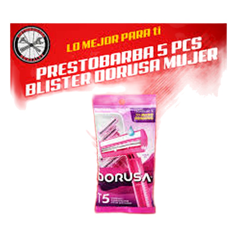 PRESTOBARBA DORUSA DAMAS