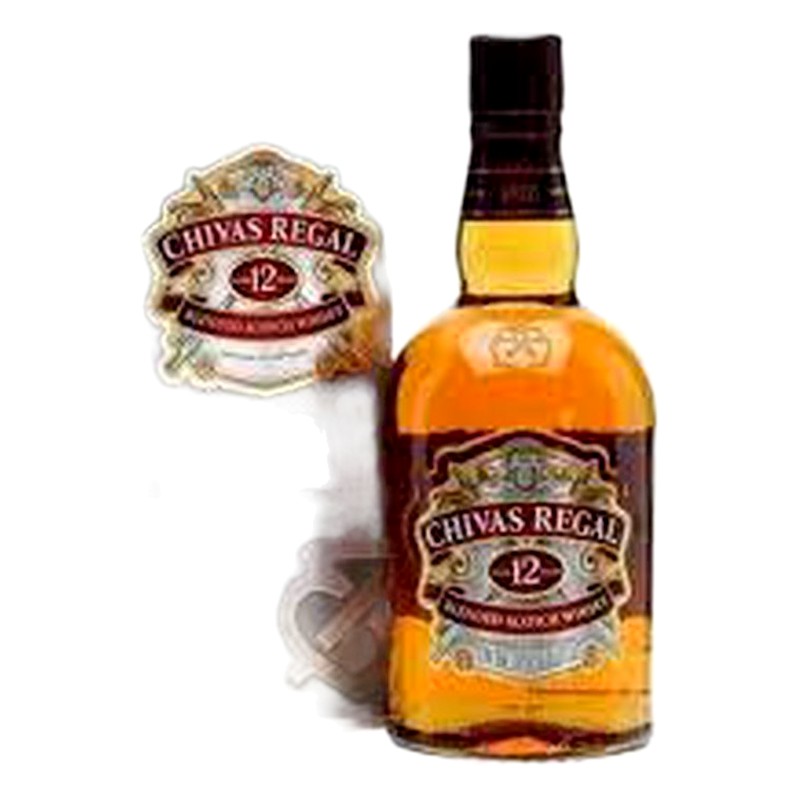 WHISKY CHIVAS REGAL 12 AÑOS 750ML