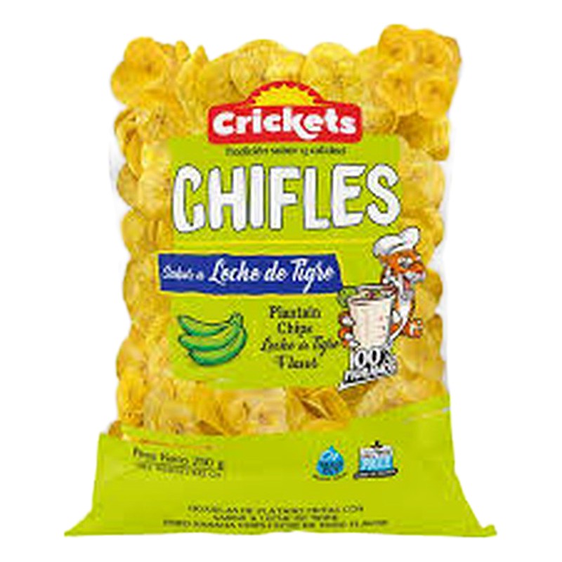 CHIFLE CRICKETS LECHE DE TIGRE DE 150 G