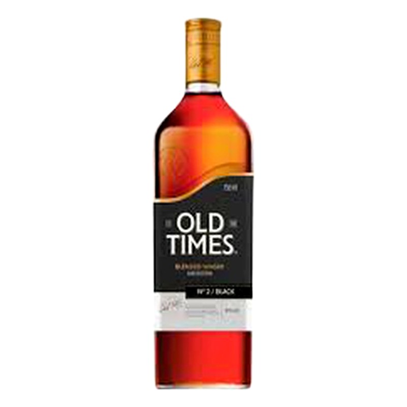 WHISKI OLD TIMES BLACK DE 750 ML