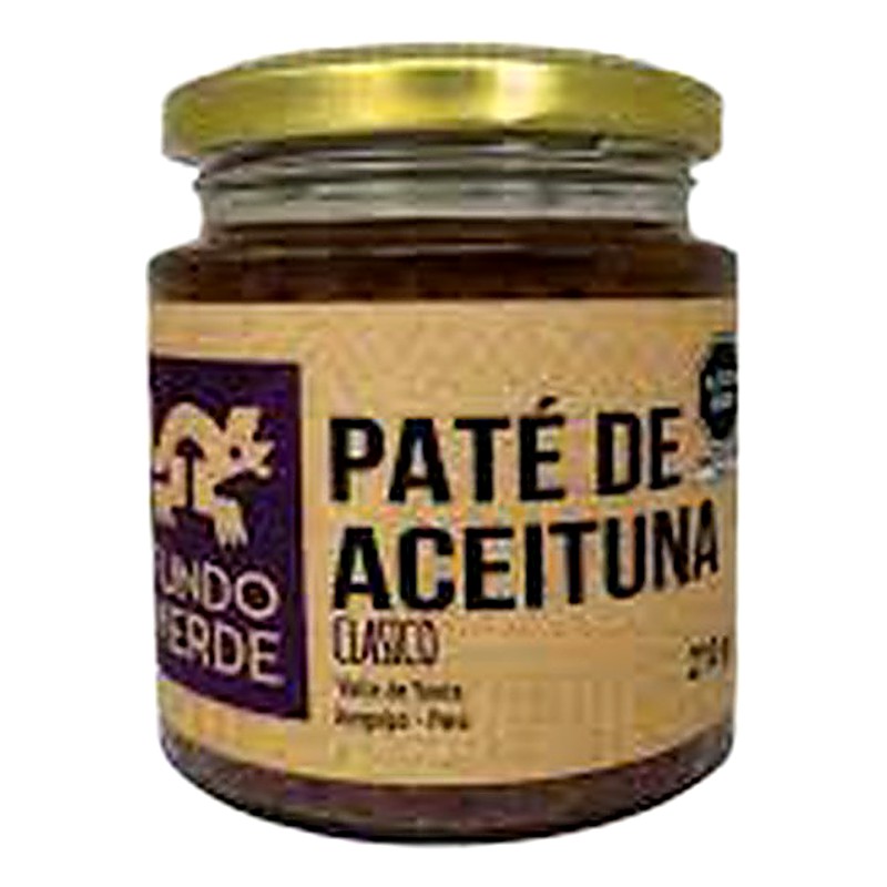PATE DE ACEITUNA CLASICO FUNDO VERDE 210G 
