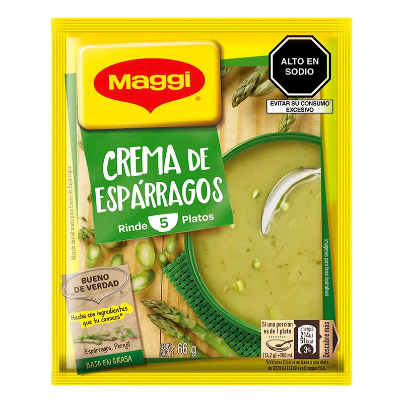 CREMA DE ESPARRAGOS MAGGI 66G