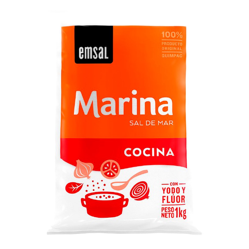 SAL DE COCINA MARINA 1KG 