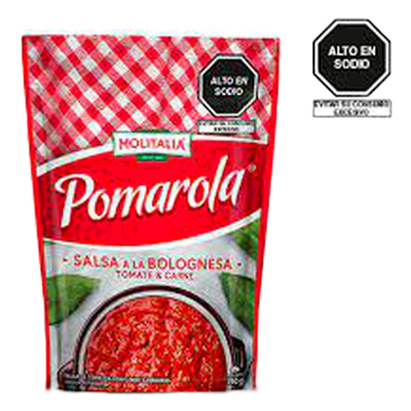 SALSA A LA BOLGNESA CON CARNE POMAROLA 190G 