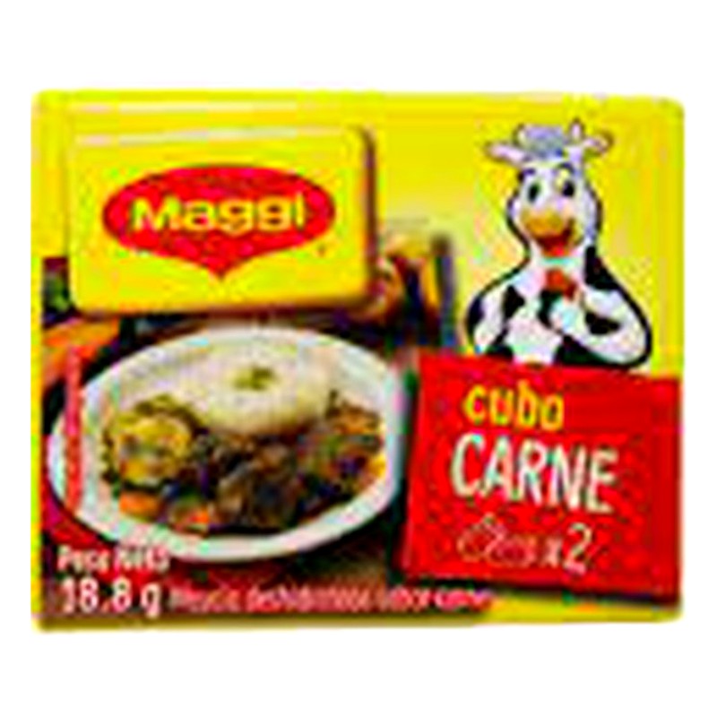 CUBO DE CARNE MAGGI 18.8G 