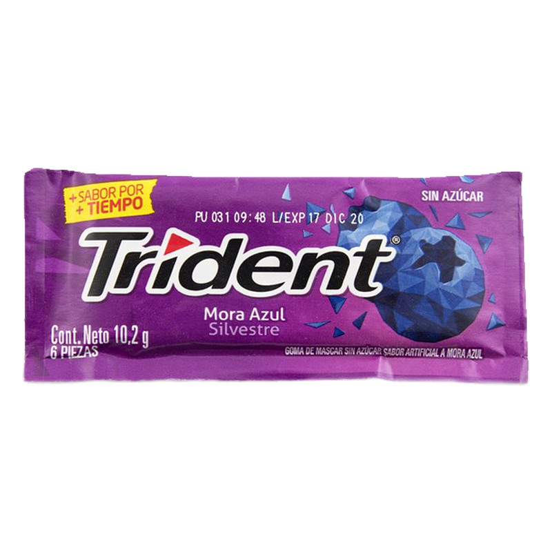 TRIDENT MORA AZUL 8.5G