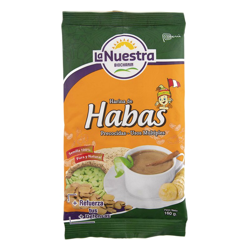 HARINA DE HABAS LA NUESTRA 160G 