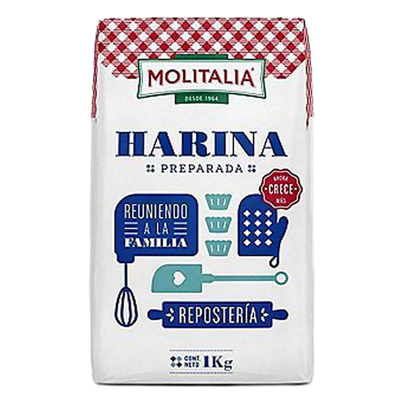 HARINA PREPARADA MOLITALIA 1KG 