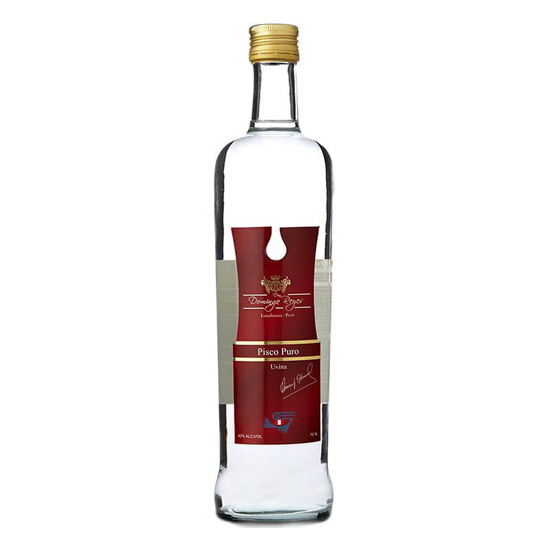 PISCO PURO DOMIGO REYES 750ML