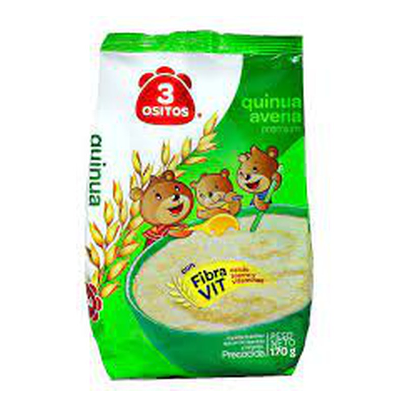 QUINUA AVENA PREMIUM 3 OSITOS 170G 