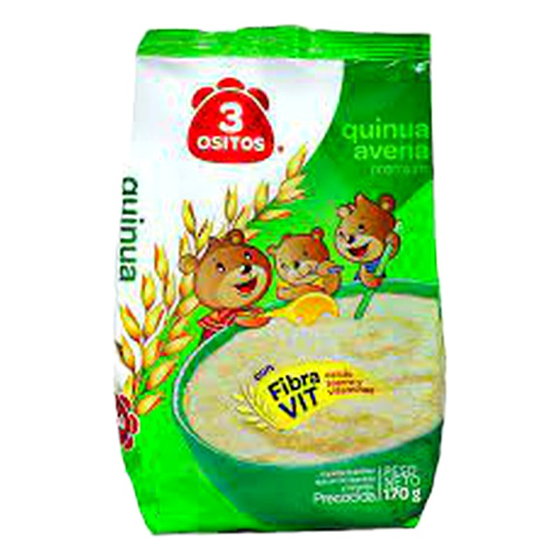 QUINUA AVENA PREMIUM 3 OSITOS 170G 