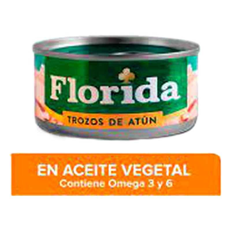 TROZOS DE ATUN FLORIDA 140G 