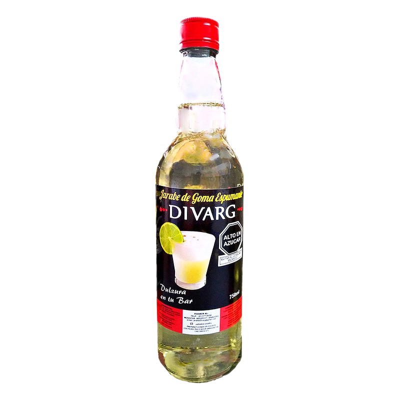 JARABE DE GOMA ESPUMANTE DIVARG 750ML