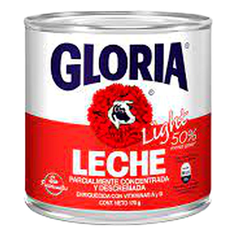 LECHE GLORIA LIGHT ROJA 170G