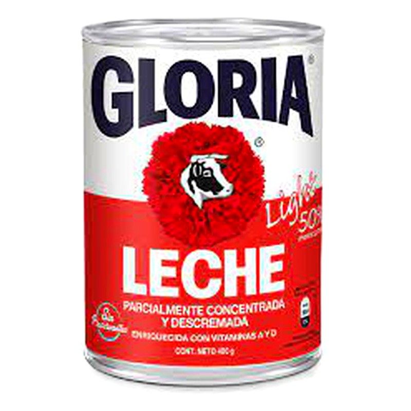 LECHE GLORIA LIGHT ROJA 400G 