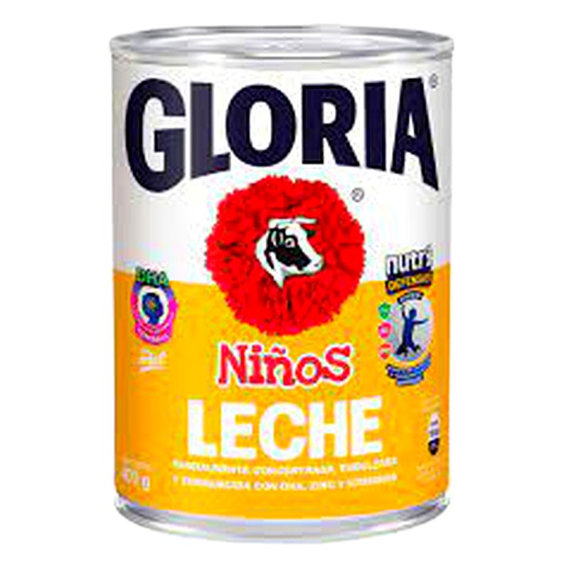 LECHE GLORIA NIÑOS AMARILLA 400G 