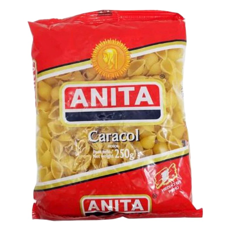 FIDEOS ANITA CARACOL 250G