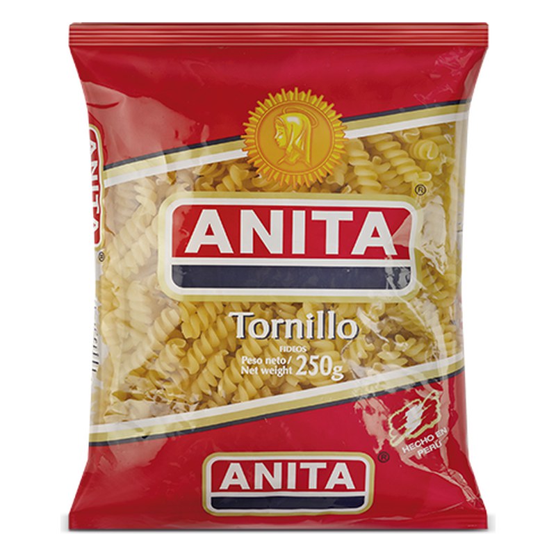 FIDEOS ANITA TORNILLO 250G 