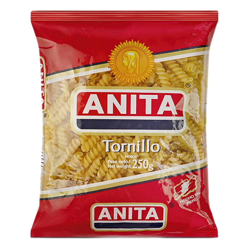 FIDEOS ANITA TORNILLO 250G 
