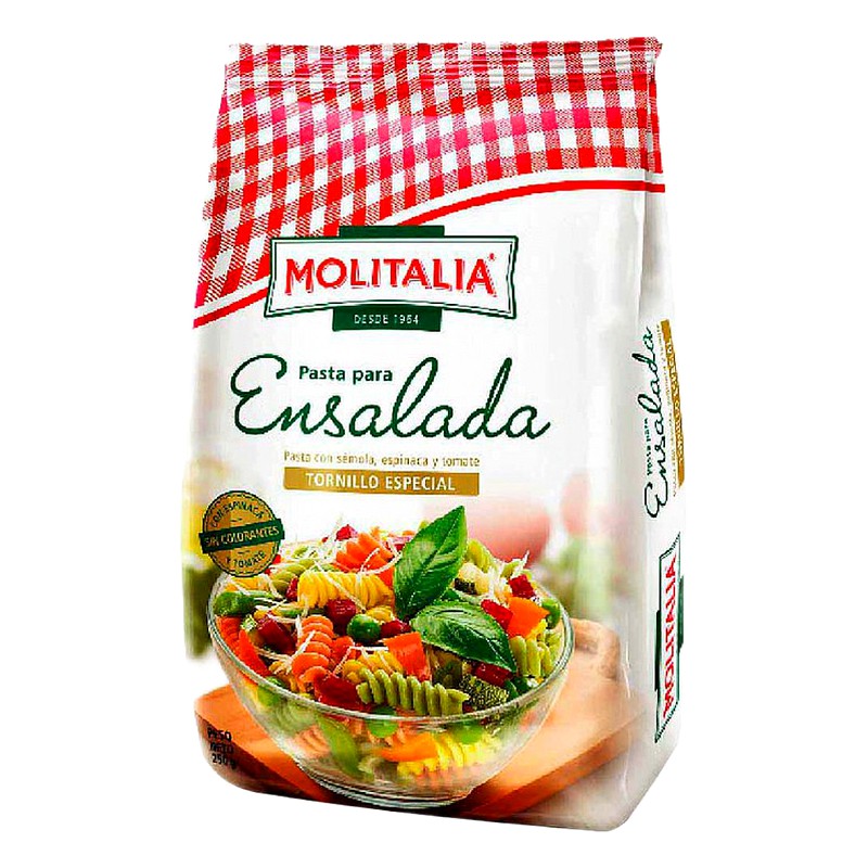 PASTA PARA ENSALADA MOLITALIA 250G