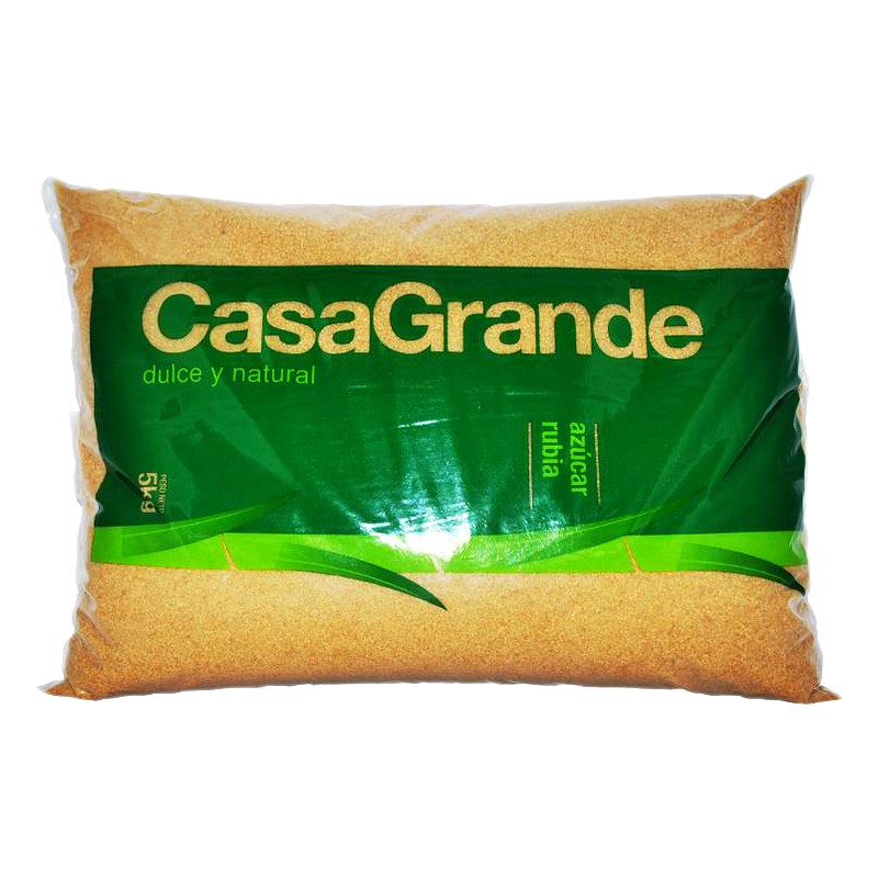 AZUCAR RUBIA CASA GRANDE SACO  5KG 