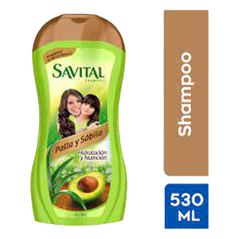 SHAMPOO SAVITAL PALTA Y SABILA 530ML 