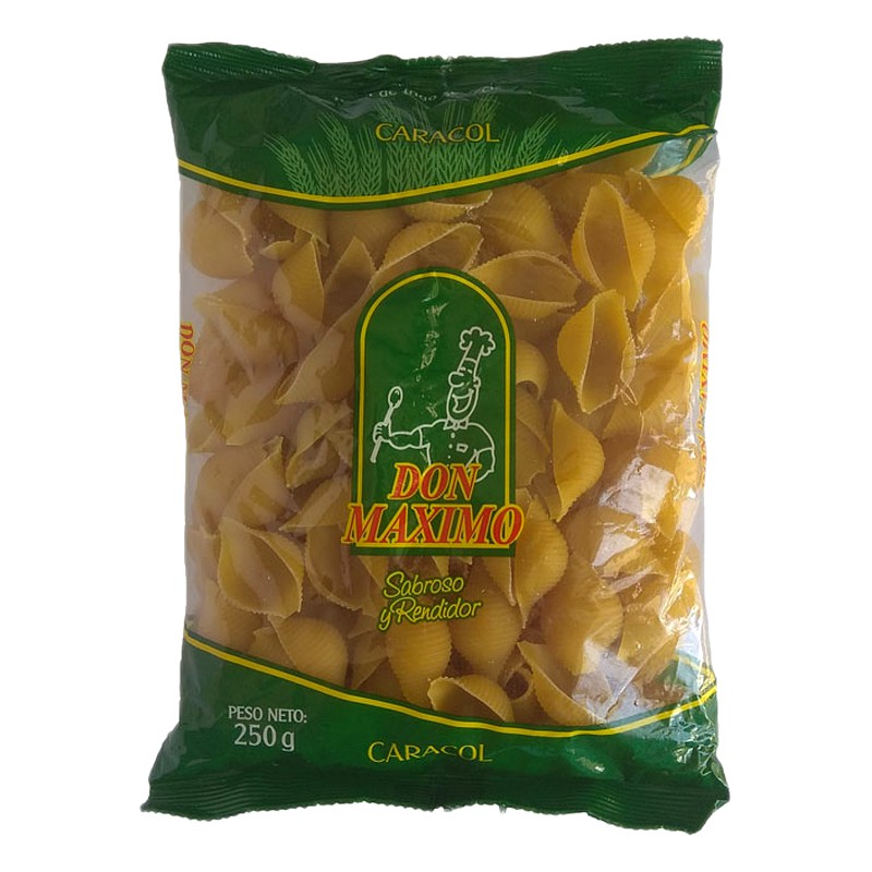 FIDEO DON MAXIMO CARACOL 250G 