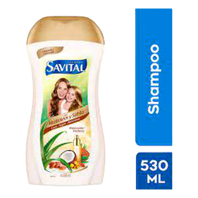 SHAMPOO SAVITAL MULTIOLEOS Y SABILA 530ML