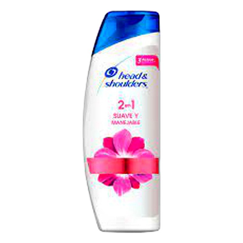 HEAD SHOULDERS 2 EN 1 SUAVE Y MANEJABLE 700ML 