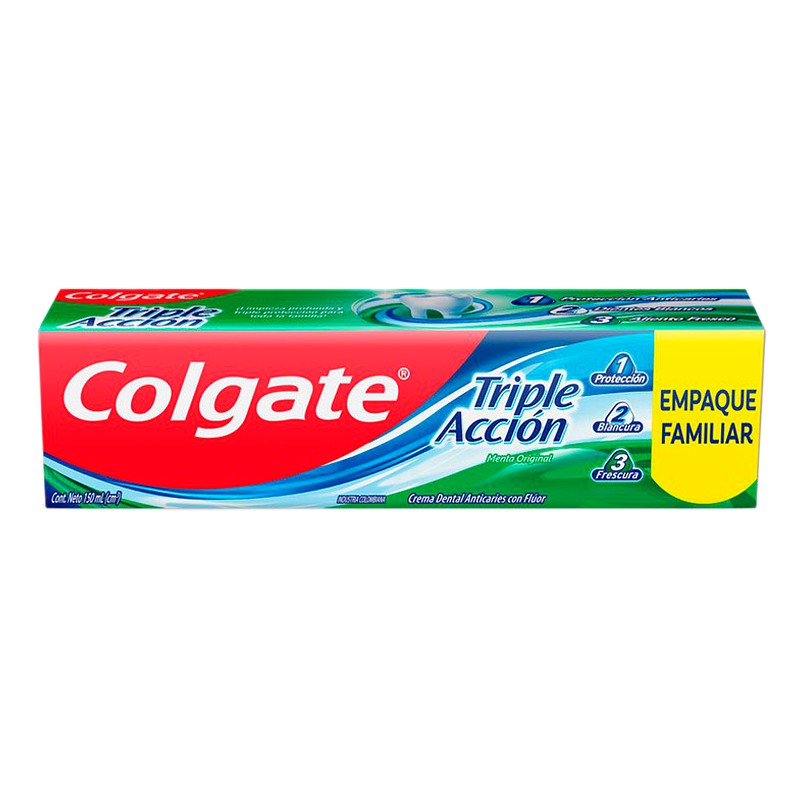 COLGATE FAMILIAR TRIPLE ACCION 150ML