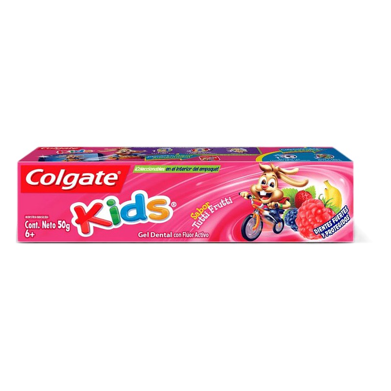 COLGATE KIDS SABOR TUTTI FRUTTI 50G