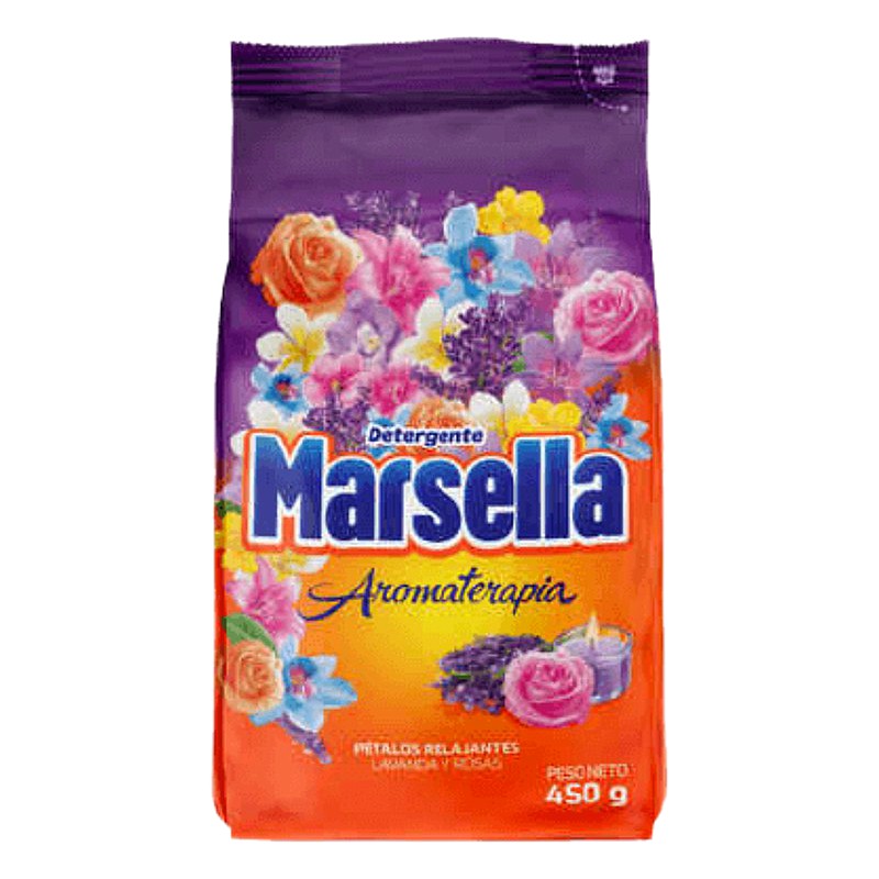 DETERGENTE MARSELLA AROMATERAPIA 450G 