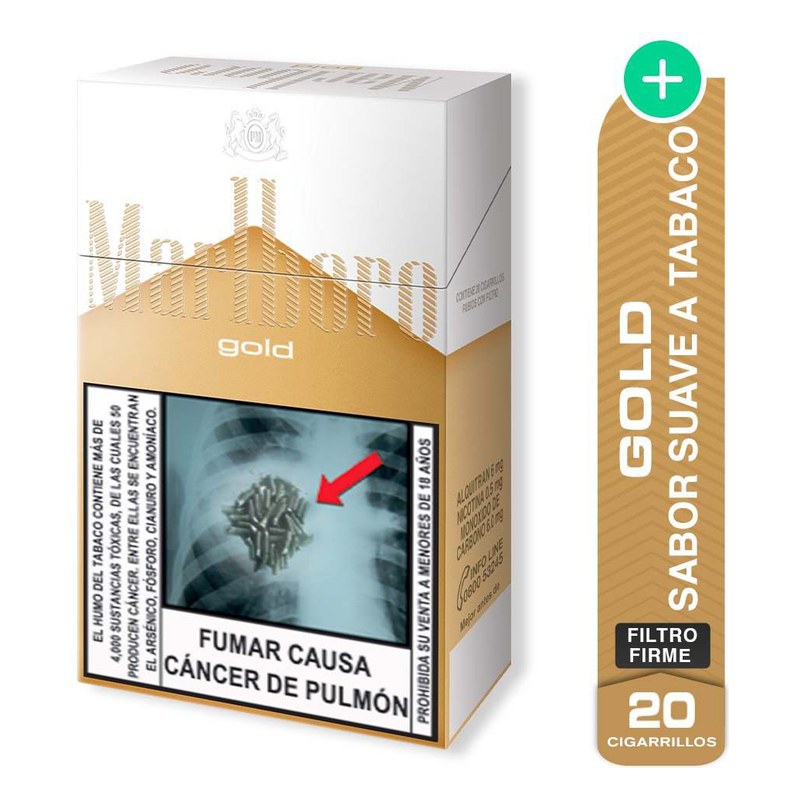 CIGARRO MARLBORO GOLD X UND