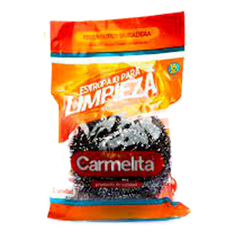 ESPONJA ESTROPAJO ACERO CARMELITA 20GR 