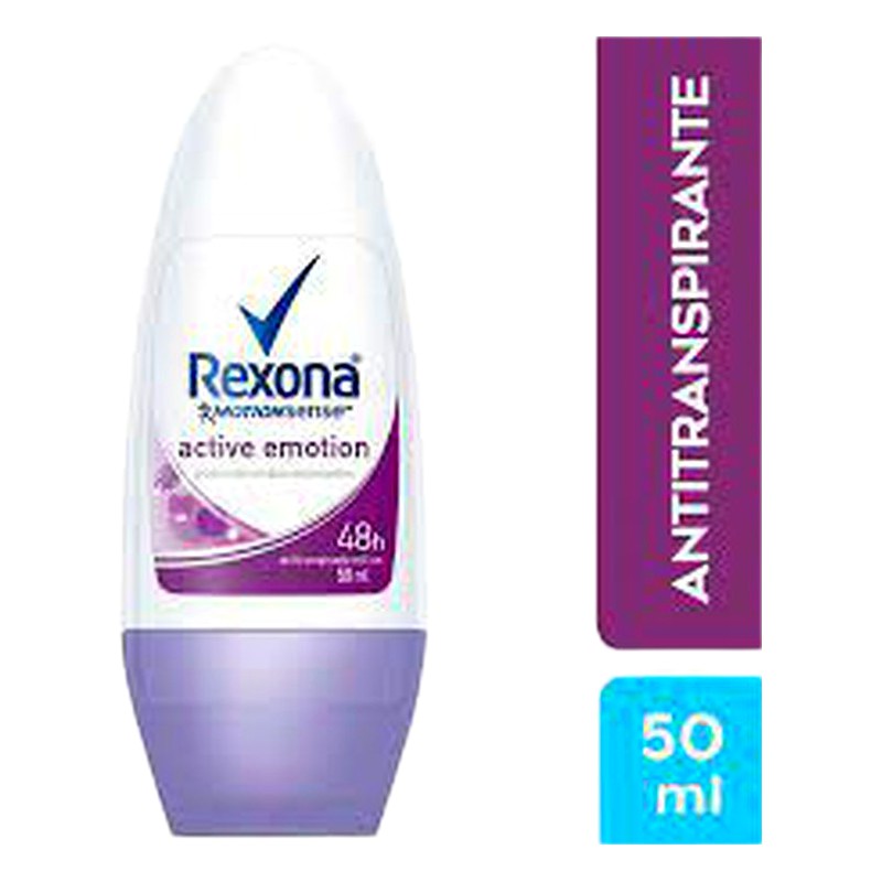 DESODORANTE REXONA ACTIVE EMOTION ROLL ON 50ML 