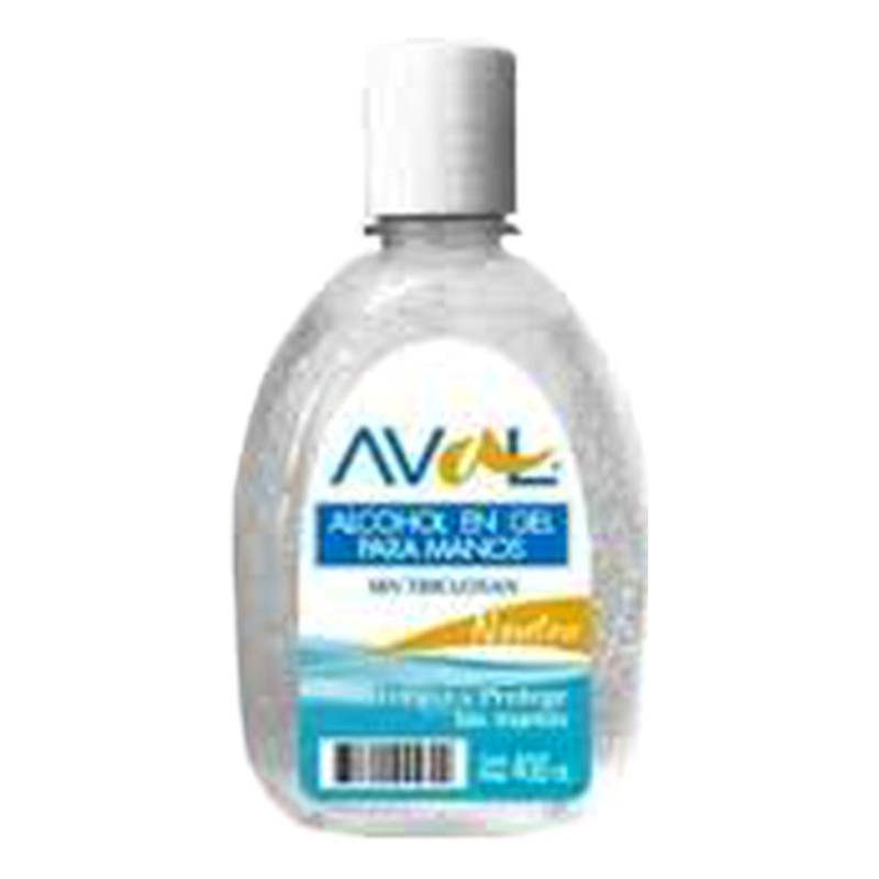 ALCOHOL EN GEL AVAL PARA MANOS 400ML 