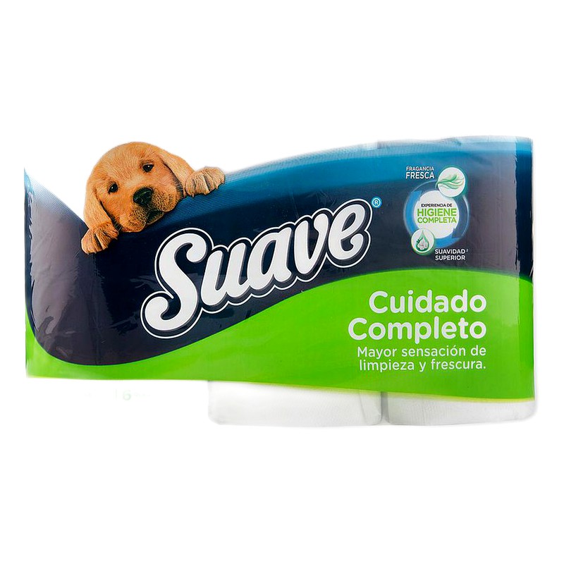 SUAVE CUIDADO COMPLETO 6 ROLLOS 