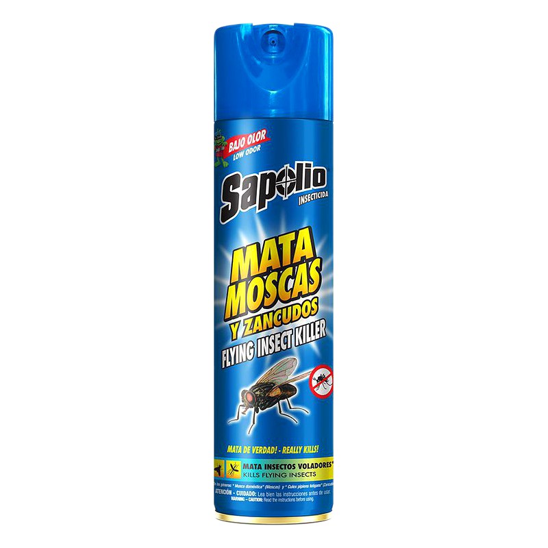 INSECTICIDA SAPOLIO MATA MOSCAS Y ZANCUDOS 360ML 