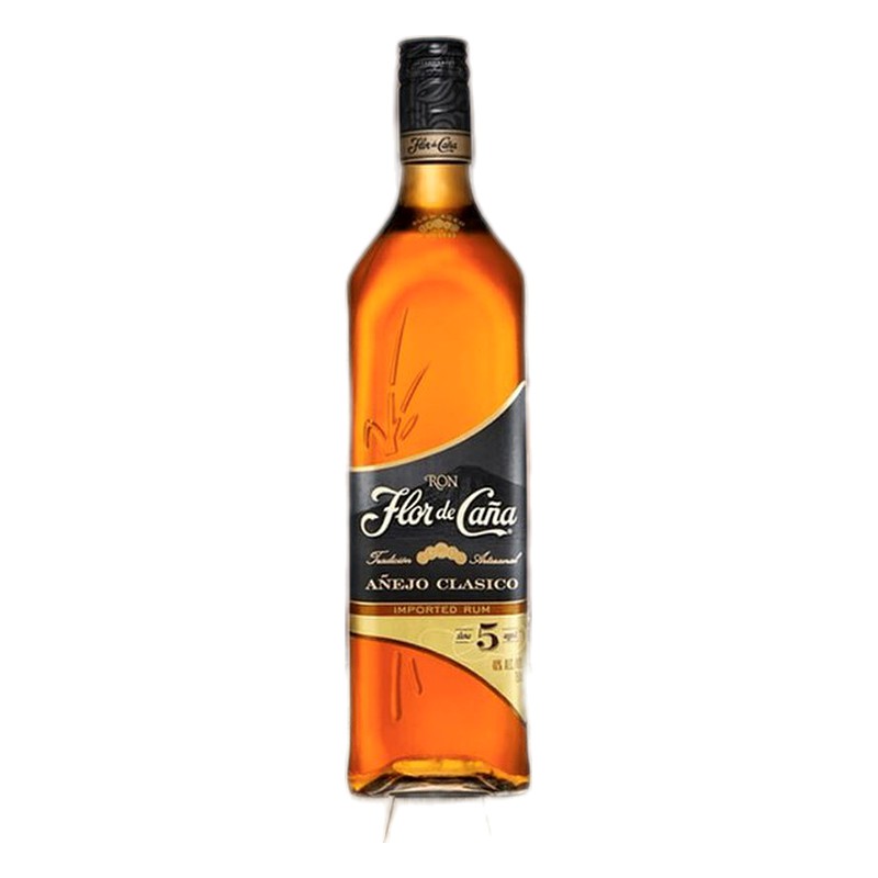 RON FLOR DE CAÑA 5 AÑOS 750ML