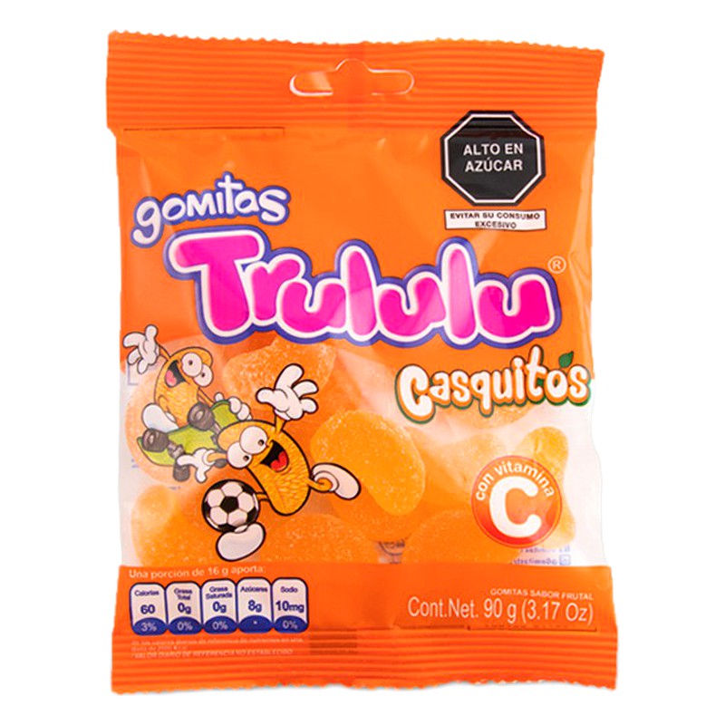 GOMITAS TRULULU CASQUITOS 90G 