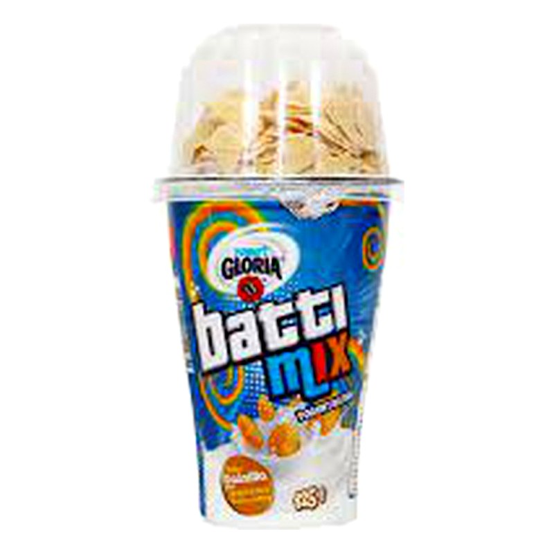 YOGURT BATTI MIX  CON HOJUELAS DE MAIZ144G
